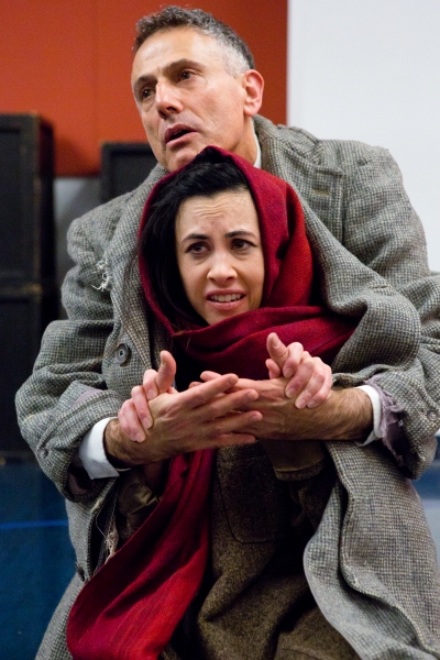 Photo Flash: In Rehearsal with David Greenspan and Jane Cortney for ON THE OTHER SIDE OF THE RIVER Image