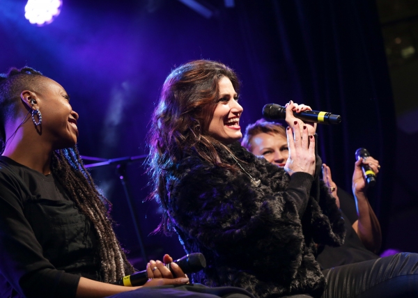 Photo Flash: Idina Menzel Performs & Meets Fans at Bloomingdale's Window Unveiling! Image