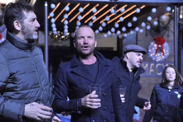 Jimmy Nail, Sting and Eric Anderson Photo