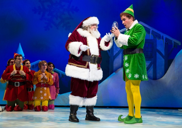 Photo Flash: First Look at James Moye, Kate Fahrner, Heidi Blickenstaff and More in Paper Mill's ELF Image