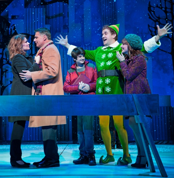Photo Flash: First Look at James Moye, Kate Fahrner, Heidi Blickenstaff and More in Paper Mill's ELF Image