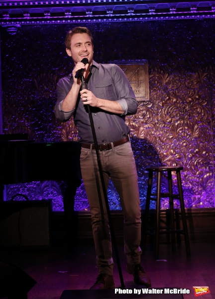 Photo Coverage: James Snyder Previews A FIRST NEW YORK HOLIDAY ROAD WITH FRIENDS at 54 Below Image