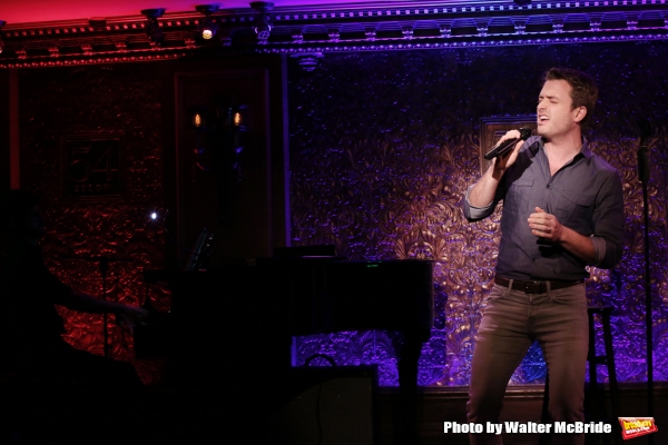 Photo Coverage: James Snyder Previews A FIRST NEW YORK HOLIDAY ROAD WITH FRIENDS at 54 Below 