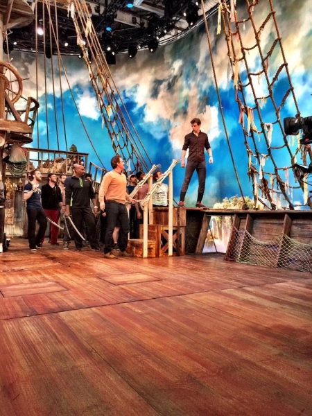 Photo Flash: Who Will Walk the Plank? PETER PAN LIVE! Weekend Twitter Roundup! 