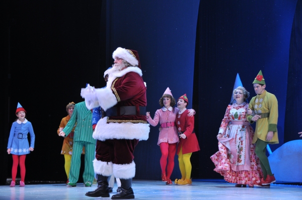 Photo Coverage: Cast of Paper Mill Playhouse's ELF Takes Opening Night Bows! Image