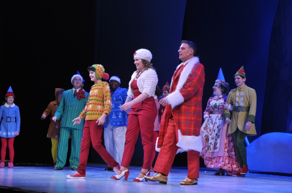 Photo Coverage: Cast of Paper Mill Playhouse's ELF Takes Opening Night Bows! Image