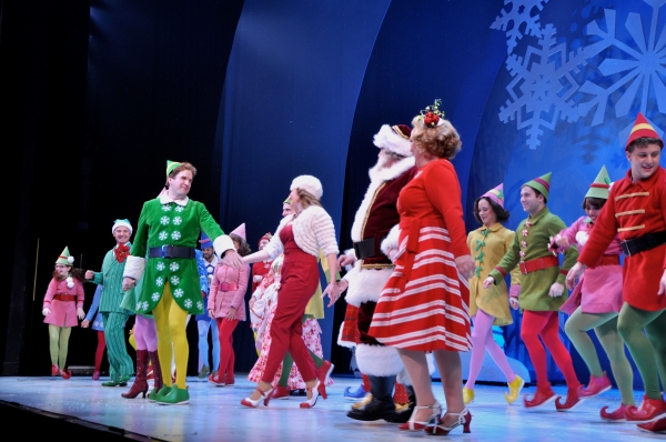 Photo Coverage: Cast of Paper Mill Playhouse's ELF Takes Opening Night Bows! Image