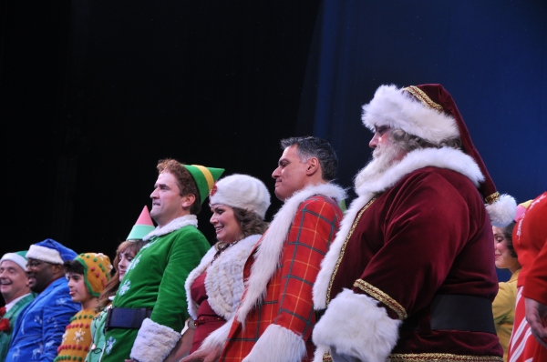 Photo Coverage: Cast of Paper Mill Playhouse's ELF Takes Opening Night Bows! Image