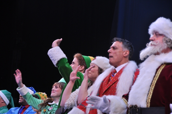 Photo Coverage: Cast of Paper Mill Playhouse's ELF Takes Opening Night Bows! 