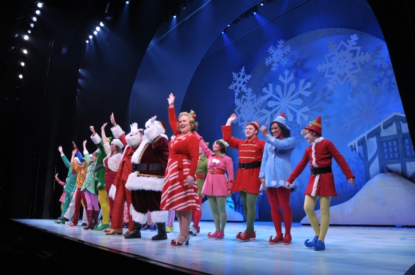 Photo Coverage: Cast of Paper Mill Playhouse's ELF Takes Opening Night Bows! Image
