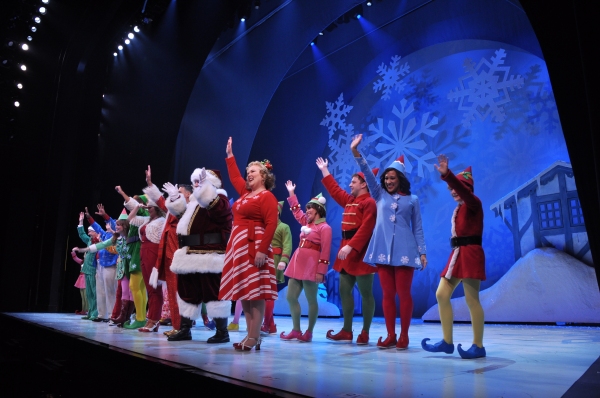 Photo Coverage: Cast of Paper Mill Playhouse's ELF Takes Opening Night Bows! Image
