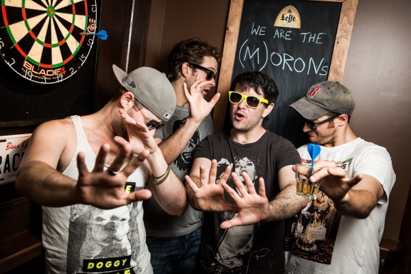 Photo Flash Exclusive: Alex Brightman, Drew Gasparini, F. Michael Haynie, & Andrew Kober Preview New Show THE (M)ORONS HAPPY HOUR! 