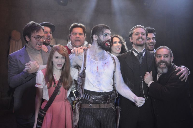 Photo Flash: First Look at Aaron Tveit, Catherine Tate and More in ASSASSINS, Opening Tonight at Menier Chocolate Factory Image