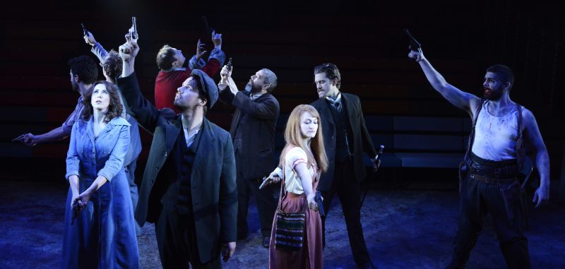 Photo Flash: First Look at Aaron Tveit, Catherine Tate and More in ASSASSINS, Opening Tonight at Menier Chocolate Factory 