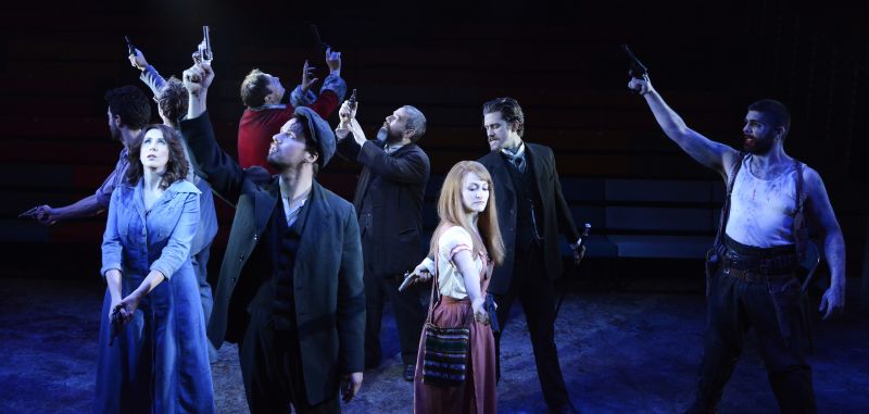 Photo Flash: First Look at Aaron Tveit, Catherine Tate and More in ASSASSINS, Opening Tonight at Menier Chocolate Factory Image