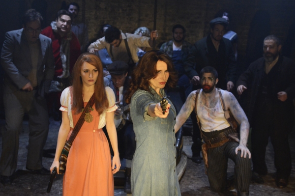 Photo Flash: First Look at Aaron Tveit, Catherine Tate and More in ASSASSINS, Opening Tonight at Menier Chocolate Factory Image