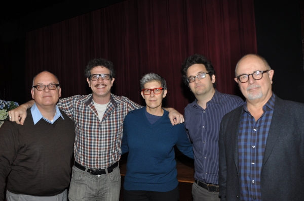 Joe Dziemianowicz, Adam Feldman. Elisabeth Vincentelli, Jason Zinoman and Frank Rizzo Photo