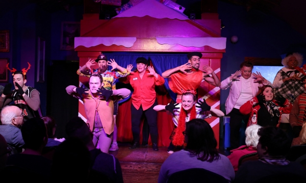 Photo Flash: First Look at Hell in a Handbag Productions' RUDOLPH THE RED-HOSED REINDEER Image