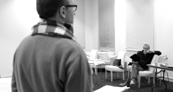 Photo Flash: In Rehearsal for Noel Coward's CHRISTMAS SPIRITS at St. James Studio Image