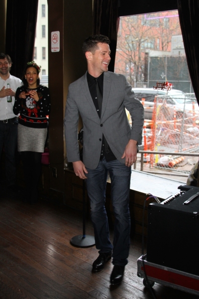 Photo Flash: BDF Students Perform at Thomas Roberts' MSNBC Holiday Party! Image