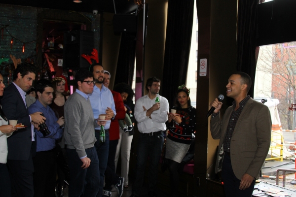 Photo Flash: BDF Students Perform at Thomas Roberts' MSNBC Holiday Party! Image