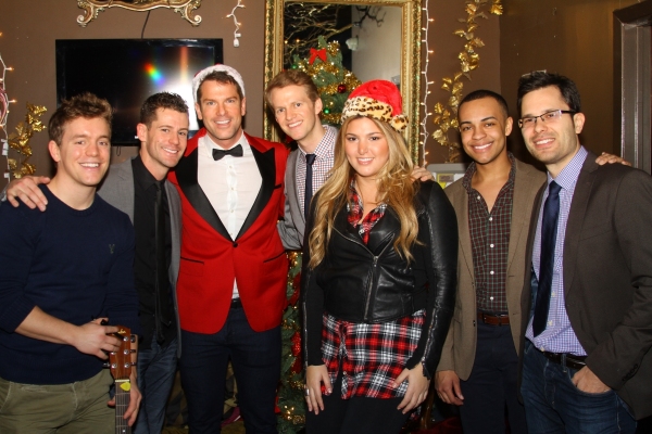 Photo Flash: BDF Students Perform at Thomas Roberts' MSNBC Holiday Party! Image