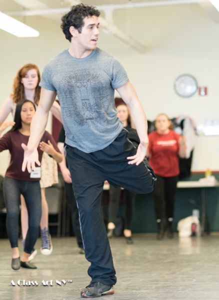 Photo Flash: Adam Jacobs Teaches Musical Theatre Workshop at A Class Act NY Image