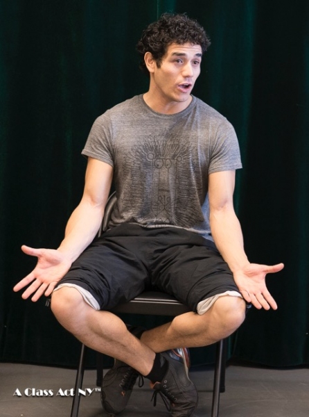 Photo Flash: Adam Jacobs Teaches Musical Theatre Workshop at A Class Act NY Image