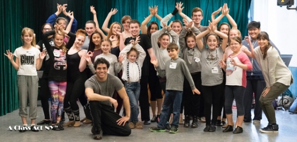Photo Flash: Adam Jacobs Teaches Musical Theatre Workshop at A Class Act NY Image