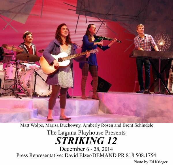 Photo Flash: First Look at Brent Schindele, Marisa Duchowny and More in STRIKING 12 at Laguna Playhouse 