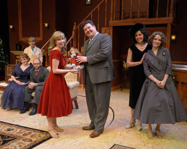 Photo Flash: Westchester Broadway Theatre's IT HAPPENED ONE CHRISTMAS EVE Celebrates Opening  Image