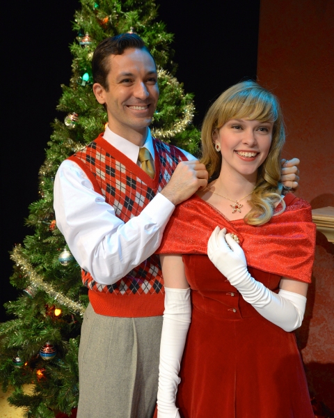 Photo Flash: Westchester Broadway Theatre's IT HAPPENED ONE CHRISTMAS EVE Celebrates Opening  Image