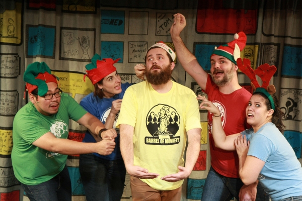 Photo Flash: First Look at Barrel of Monkeys' THAT'S WEIRD, GRANDMA: THE HOLIDAY SPECIAL 