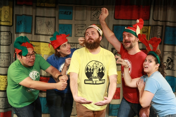 Photo Flash: First Look at Barrel of Monkeys' THAT'S WEIRD, GRANDMA: THE HOLIDAY SPECIAL  Image