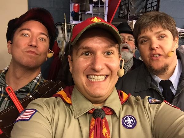 Photo Flash: Saturday Intermission Pics - Dec. 6, Part 2 - DIRTY ROTTEN SCOUNDRELS Parodies CATS, & More Image