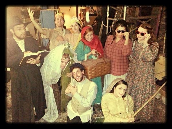Photo Flash: Saturday Intermission Pics - Dec. 6, Part 2 - DIRTY ROTTEN SCOUNDRELS Parodies CATS, & More Image