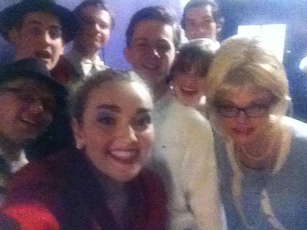 Photo Flash: Saturday Intermission Pics - Dec. 6, Part 2 - DIRTY ROTTEN SCOUNDRELS Parodies CATS, & More Image