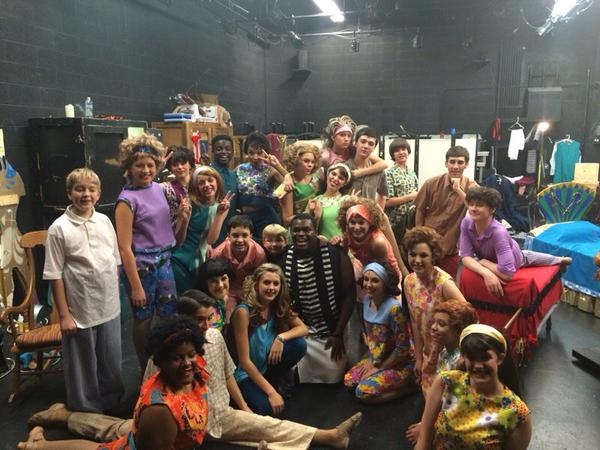Photo Flash: Saturday Intermission Pics - Dec. 6, Part 2 - DIRTY ROTTEN SCOUNDRELS Parodies CATS, & More Image