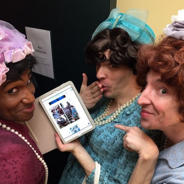 Photo Flash: Saturday Intermission Pics - Dec. 6, Part 2 - DIRTY ROTTEN SCOUNDRELS Parodies CATS, & More Image