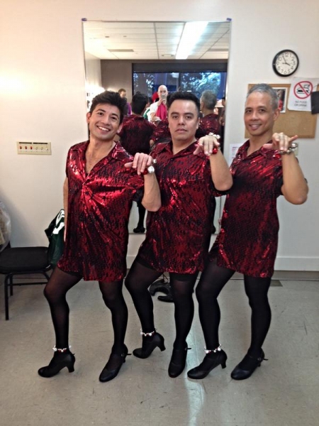 Photo Flash: Saturday Intermission Pics - Dec. 6, Part 2 - DIRTY ROTTEN SCOUNDRELS Parodies CATS, & More Image