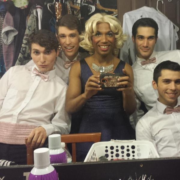 Photo Flash: Saturday Intermission Pics - Dec. 6, Part 2 - DIRTY ROTTEN SCOUNDRELS Parodies CATS, & More Image