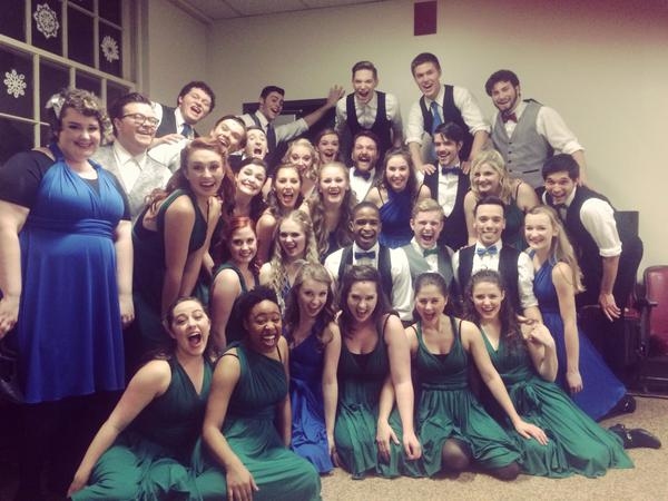 Photo Flash: Saturday Intermission Pics - Dec. 6, Part 2 - DIRTY ROTTEN SCOUNDRELS Parodies CATS, & More Image