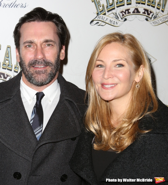 Jon Hamm and Jennifer Westfeldt  Photo