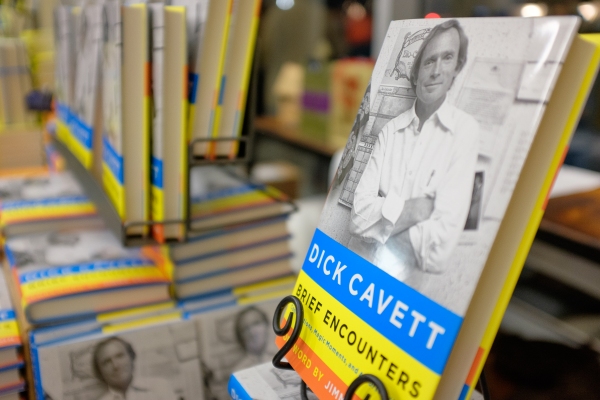 Photo Flash: Dick Cavett Introduces Newest Book at W83 in Manhattan 