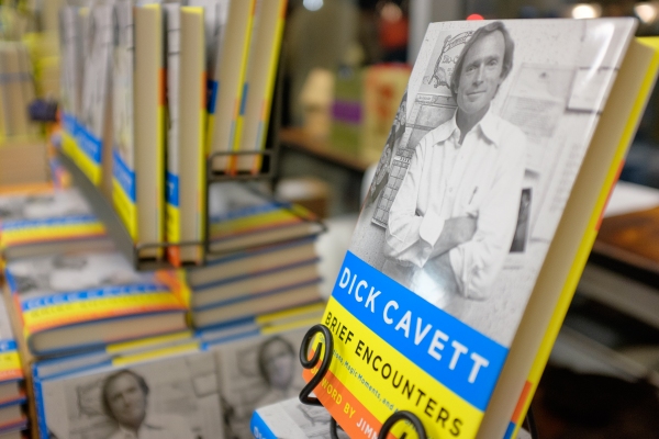 Photo Flash: Dick Cavett Introduces Newest Book at W83 in Manhattan Image