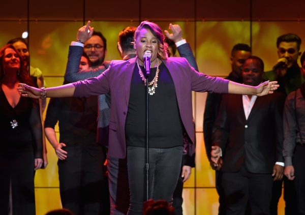 Photo Flash: Jesse Tyler Ferguson, Darren Criss, Alex Newell, Jessica Sanchez and More Perform at TrevorLIVE Image