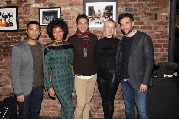 Photo Coverage: Justin Kirk and Cast of THE INVISIBLE HAND Celebrate Opening Night Image