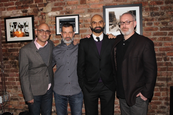 Photo Coverage: Justin Kirk and Cast of THE INVISIBLE HAND Celebrate Opening Night Image