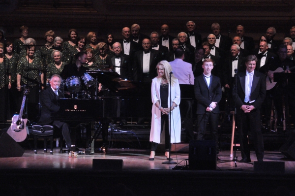 Phil Coulter, Geraldine Branagan, Ryan Cooney, Andy Cooney and The Hibernian Festival Photo