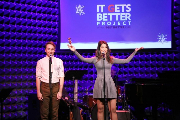 Photo Flash: Miss J Alexander, Emily Padgett, Andy Mientus and More Support IT GETS BETTER at Joe's Pub Image